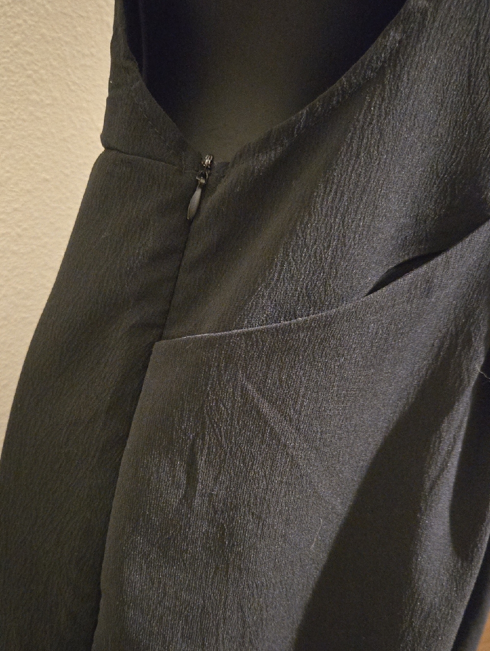 Loose Fit Poly Overalls - Picture 6 of 9